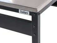 2 Piece Outdoor Kitchen Set with Sink MAENZA Black Metal_981452