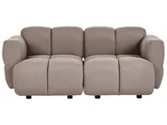 Sofa modułowa dla 2 osób MAKSABERG Beżowoszary_1136373