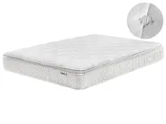 Materac kieszeniowy z pianką termoelastyczną AURA HYBRID PRO H2/3 średnio twardy 140 x 200 cm_809693
