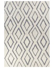 Tappeto MENDERES Azzurro 160 x 230 cm Cotone_842969