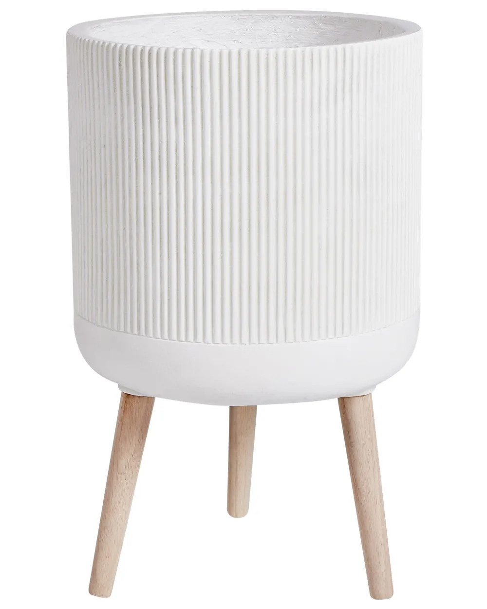 Elevated Plant Pot MACLURA 35 cm Light Beige
