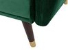 Velvet Sofa Bed Emerald Green VIMMERBY_771562