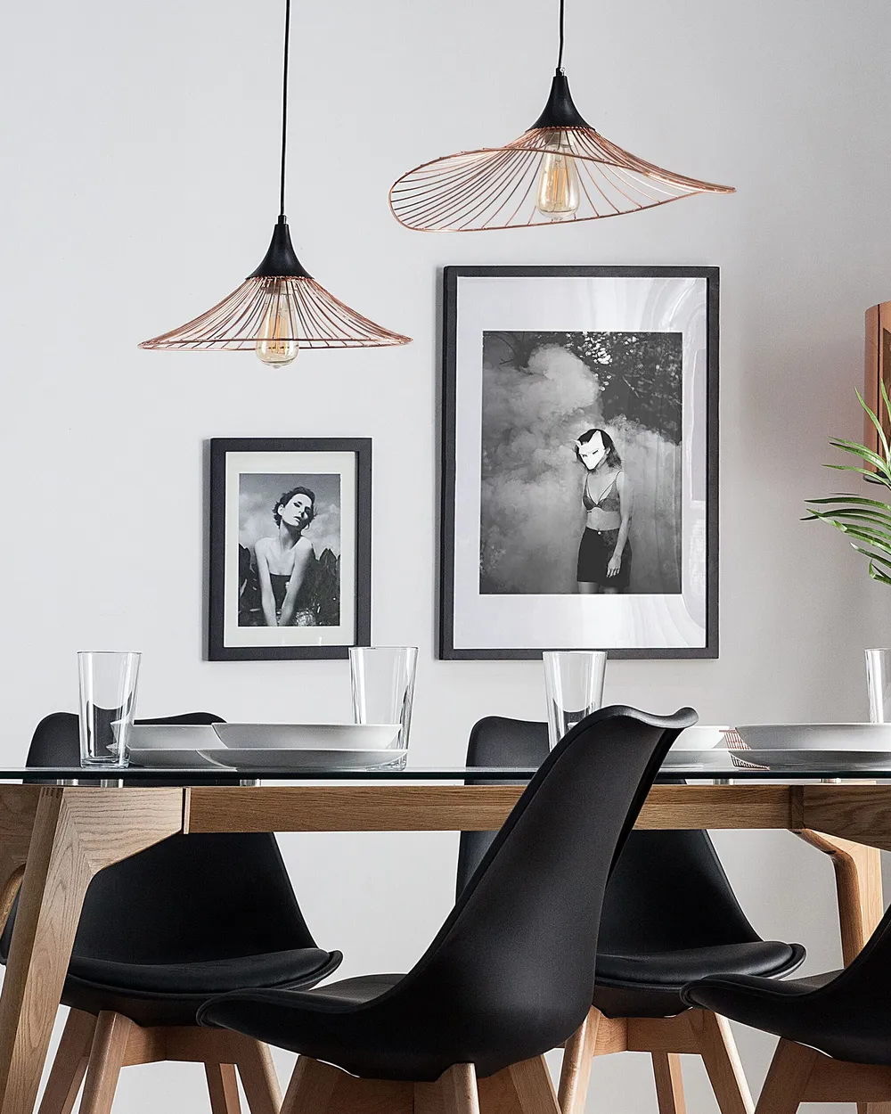 Lampa wisząca MAZARO Metal Miedziany