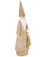 TENNILA 23/31/32 cm Babbo Natale Oro_1175503