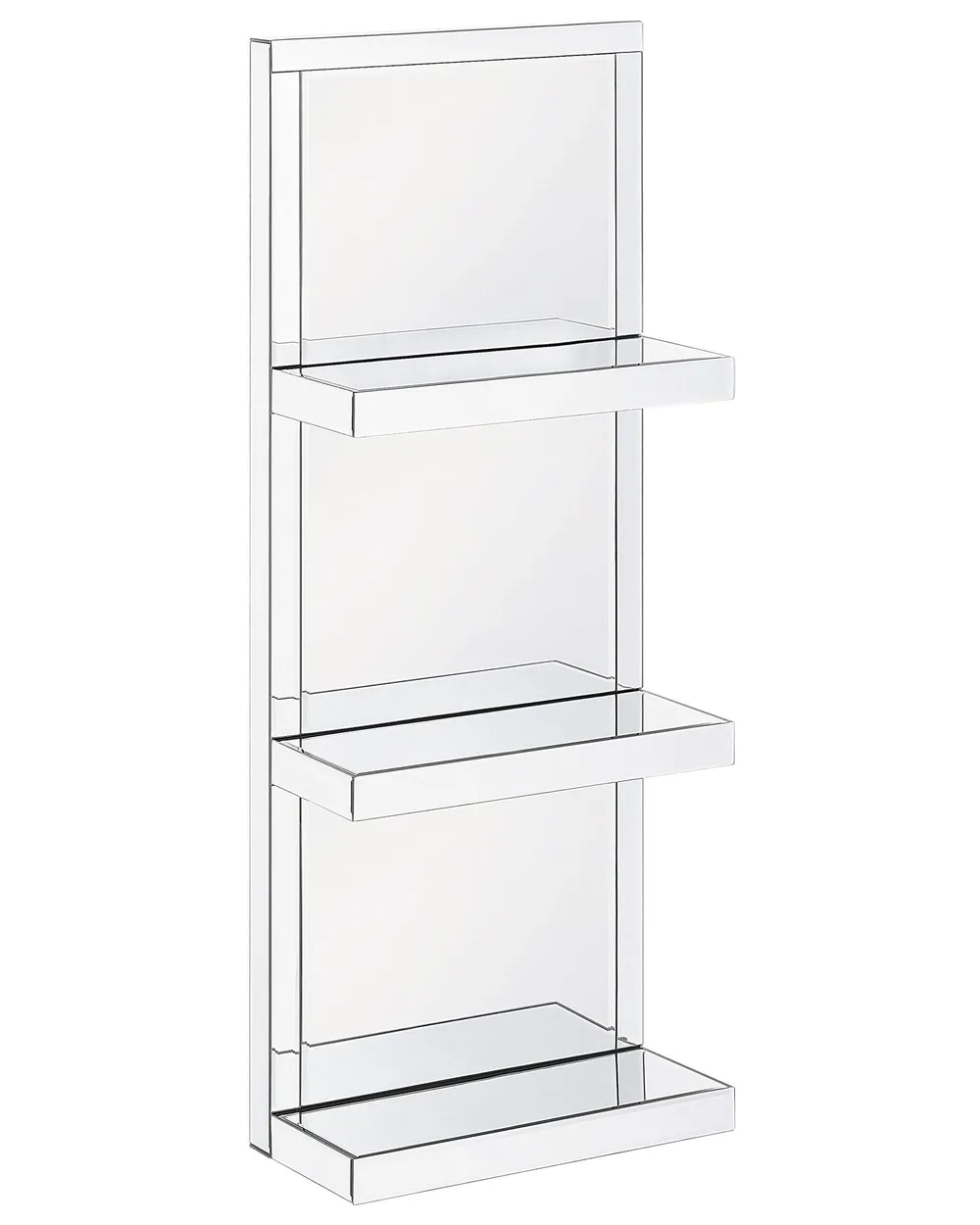 Wall Shelf GAONA Mirrored Silver_787096