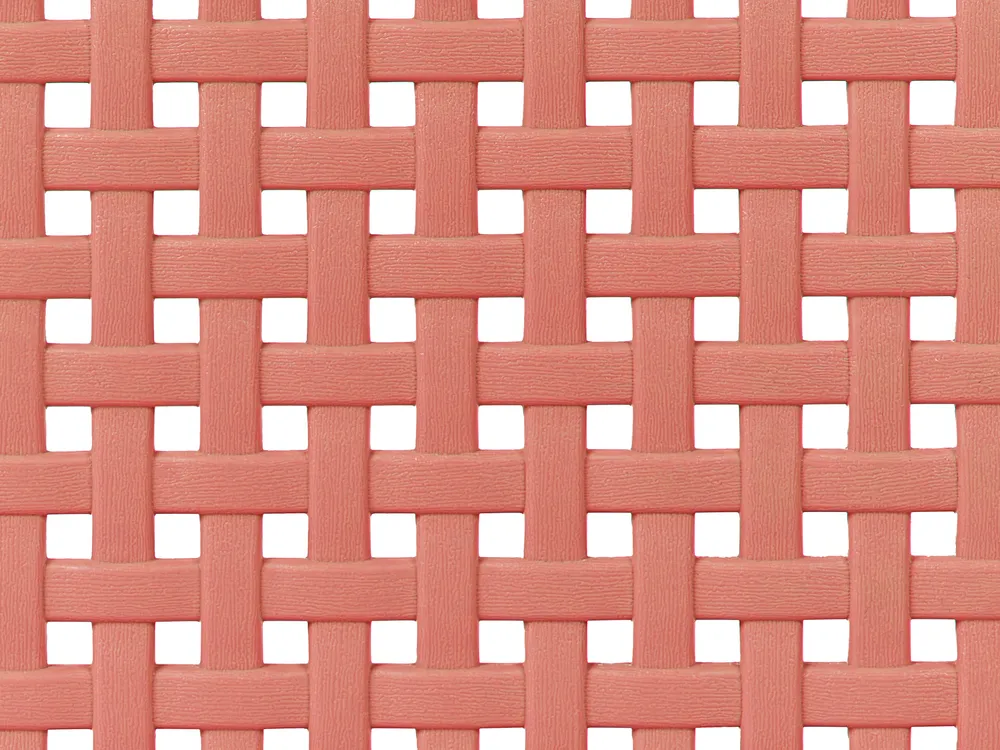 Lettino Prendisole OSSIMO Materiale sintetico Rosso_1032264