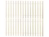 Letto in legno con rete a doghe bianca 140 x 200 cm GIULIA_924978