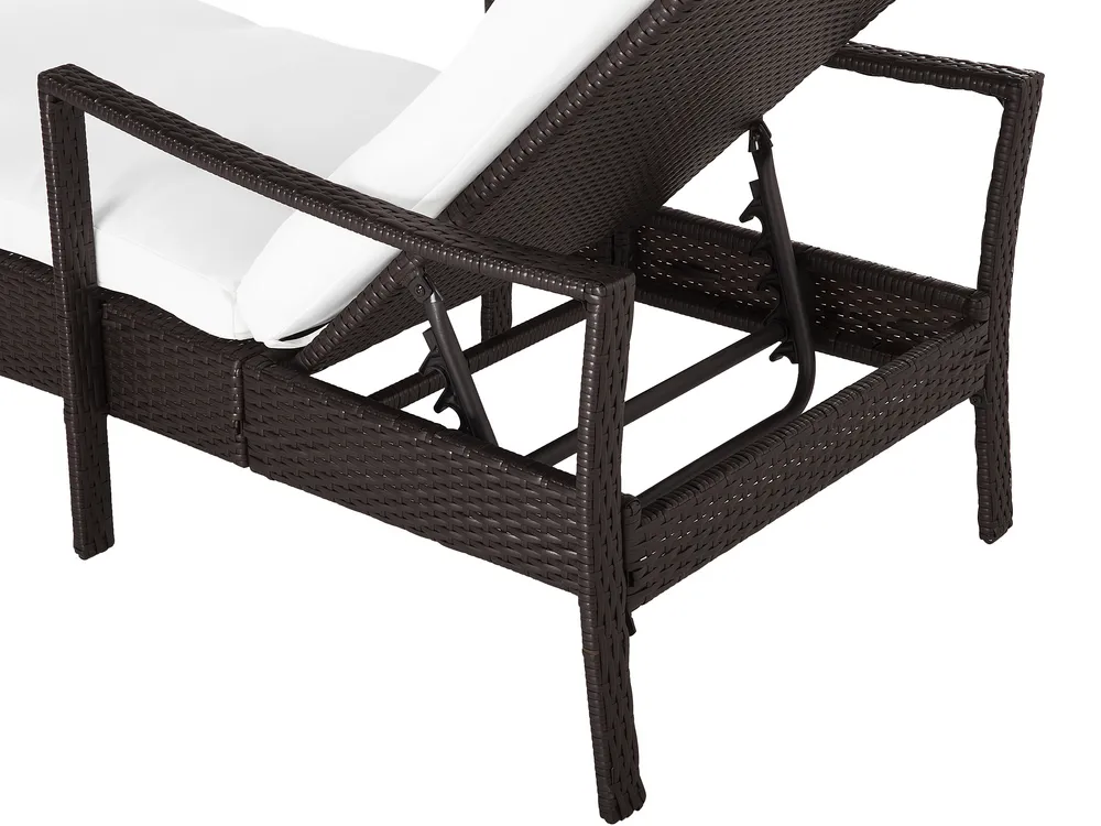 Cushion Amazon Sun Lounger Levede Outdoor Sun Lounger Furniture