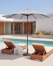 Market Parasol 266 cm VARESE Light Grey_1103130
