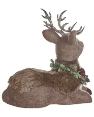 Accessoire Décoratif TAPIO 38 cm Renne Marron_832508