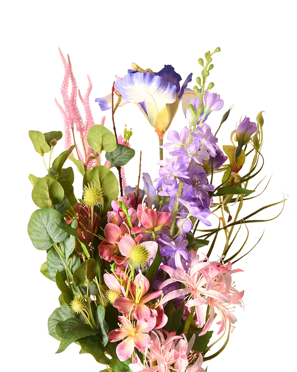 Bouquet di fiori artificiali ARGALO 80 cm Multicolore_1028556