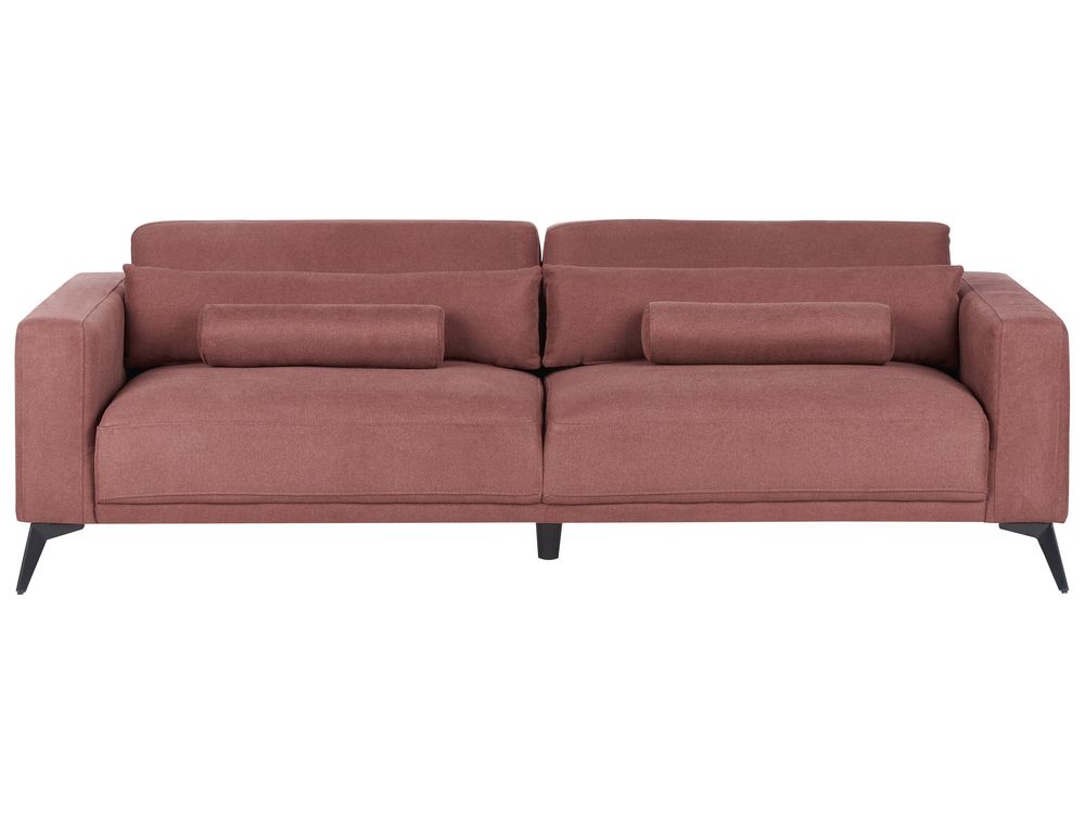 Sofa dla 3 osób ANGE Burgundowy