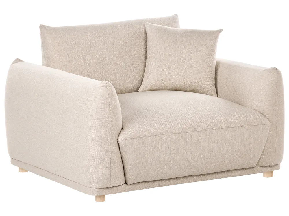 Set da salotto 5 posti JUBEK Tessuto Beige_1074709
