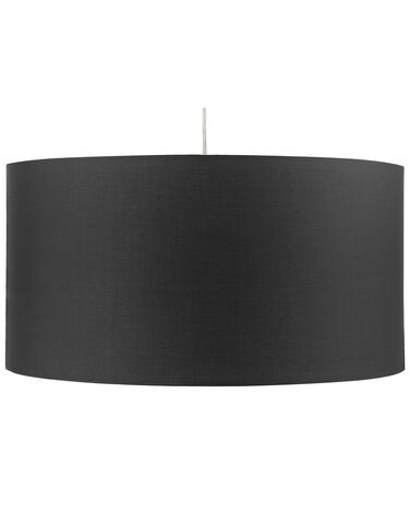 Lámpara de techo de poliéster negro/blanco 105 cm ELBE