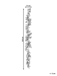 Świąteczna girlanda LLEIDA 150 cm Srebrny_832547