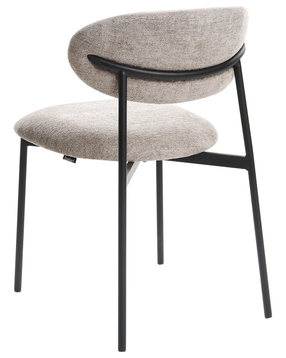 Set van 2 eetkamerstoelen COWLEY Chenille Taupe_1040063