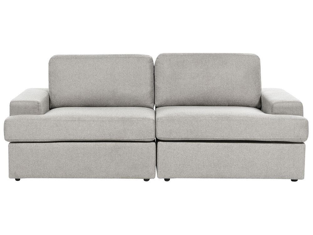 Sofa 3 Seater ALLA Fabric Light Grey