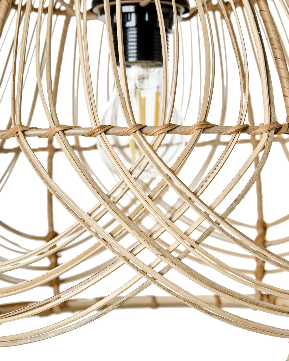 Pendant Lamp POSTRERO Rattan Natural_996086