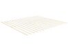 Letto in Legno Chiaro con Rete a Doghe Testiera Alta 180 x 200 cm Florac Letto in Legno Chiaro con Rete a Doghe Testiera Alta 180 x 200 cm Florac