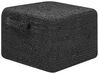 Pouf Jute schwarz 45 x 45 x 30 cm DHADAR_860835