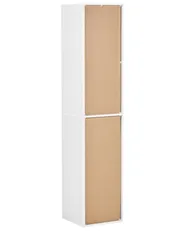 Regał na książki 4 półki WINNIPEG 143 cm Biały_977805