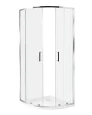 Kabina prysznicowa JUKATAN 80 x 80 x 185 cm Srebrny_944679