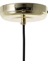 Metal Pendant Lamp Gold PADMA_753276