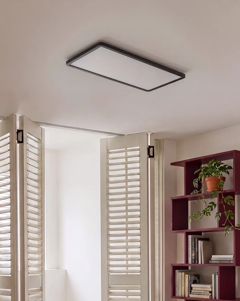 Lampadario a LED ARDENZA con telecomando con dimmer Nero_1124825