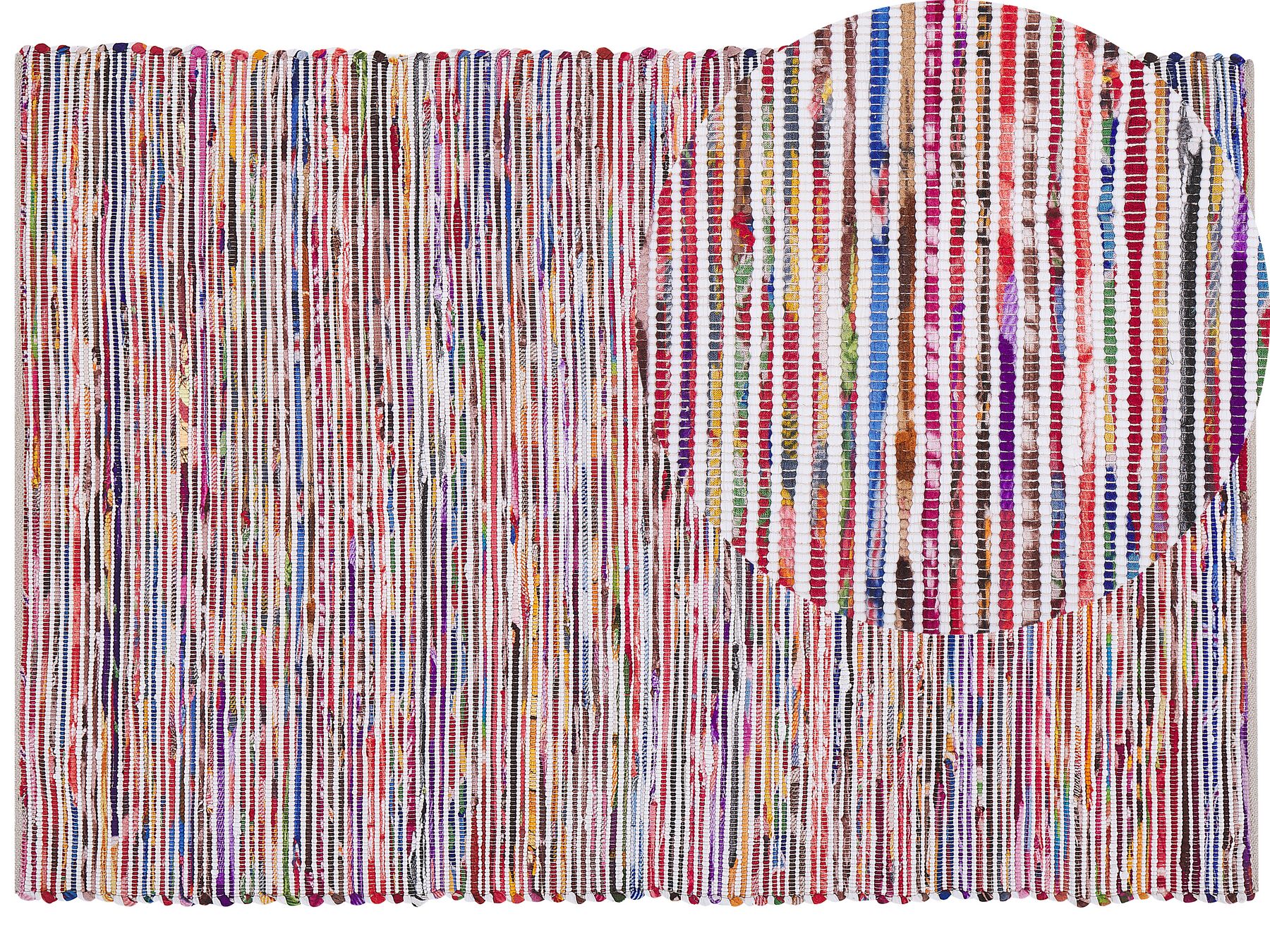 Tapis en coton multicolore 160 x 230 cm BARTIN_486702