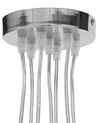 Lampe suspension argenté OLZA_710594