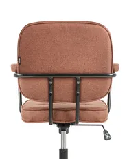 Desk Chair PAWNEE Fabric Golden Brown_1057339