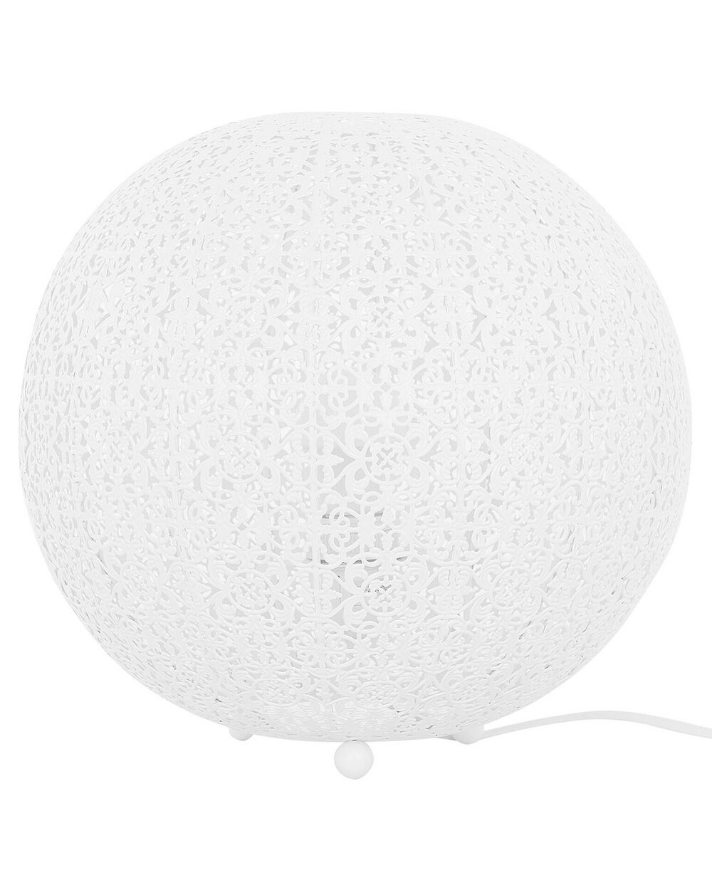 Round white lamp sale