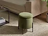 Storage Pouffe WENONA Velvet Dark Green