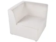 Divano modulare 3 posti LEMVIG Velluto a coste Beige_1052075