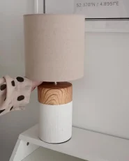 Virágtartó váza PEANIA 30 cm Kerámia Fekete_1159605