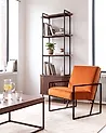 Armchair DELARY Velvet Orange