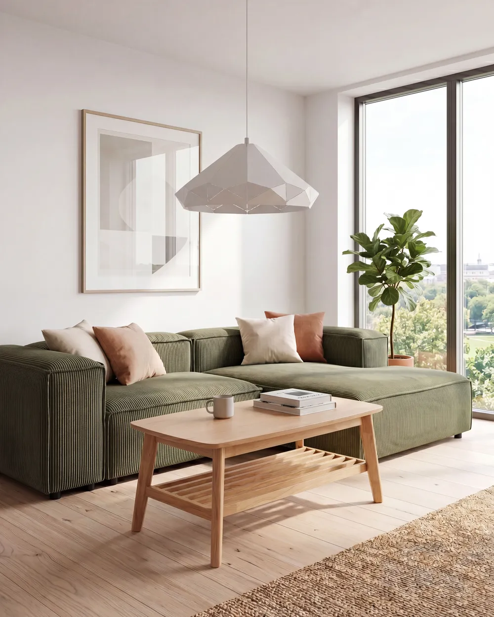 Pendant Lamp NEVOLA Metal White