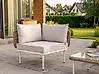 Garden Corner Section BAUCINA Light Beige