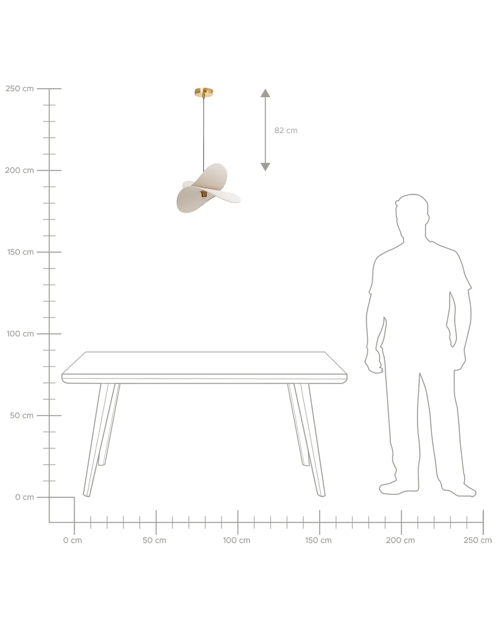 Lampadario MASCOTA Lino Beige_906198