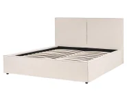 Ottoman Bed MOISSAC Fabric Beige 160 x 200 cm (EU King Size)_874637