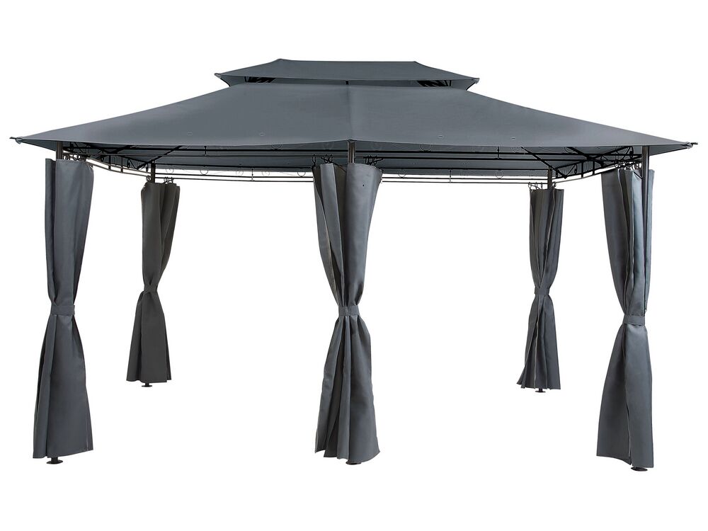Pavilon COLOS 400 cm 300 cm Fém Grafitszürke