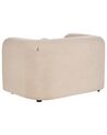 Fauteuil bouclé beige LEIREN_920657