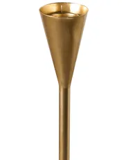 Świecznik AROUCA 40 cm Metal Złoty_968640
