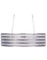 Crystal Pendant Lamp Silver CAVONE_685717