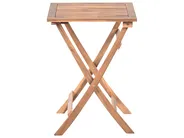 Bistro Set CONIOLO Acacia Wood Brown/ Black_987011