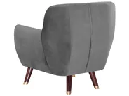 Set da salotto 6 posti BODO Velluto Grigio_738388