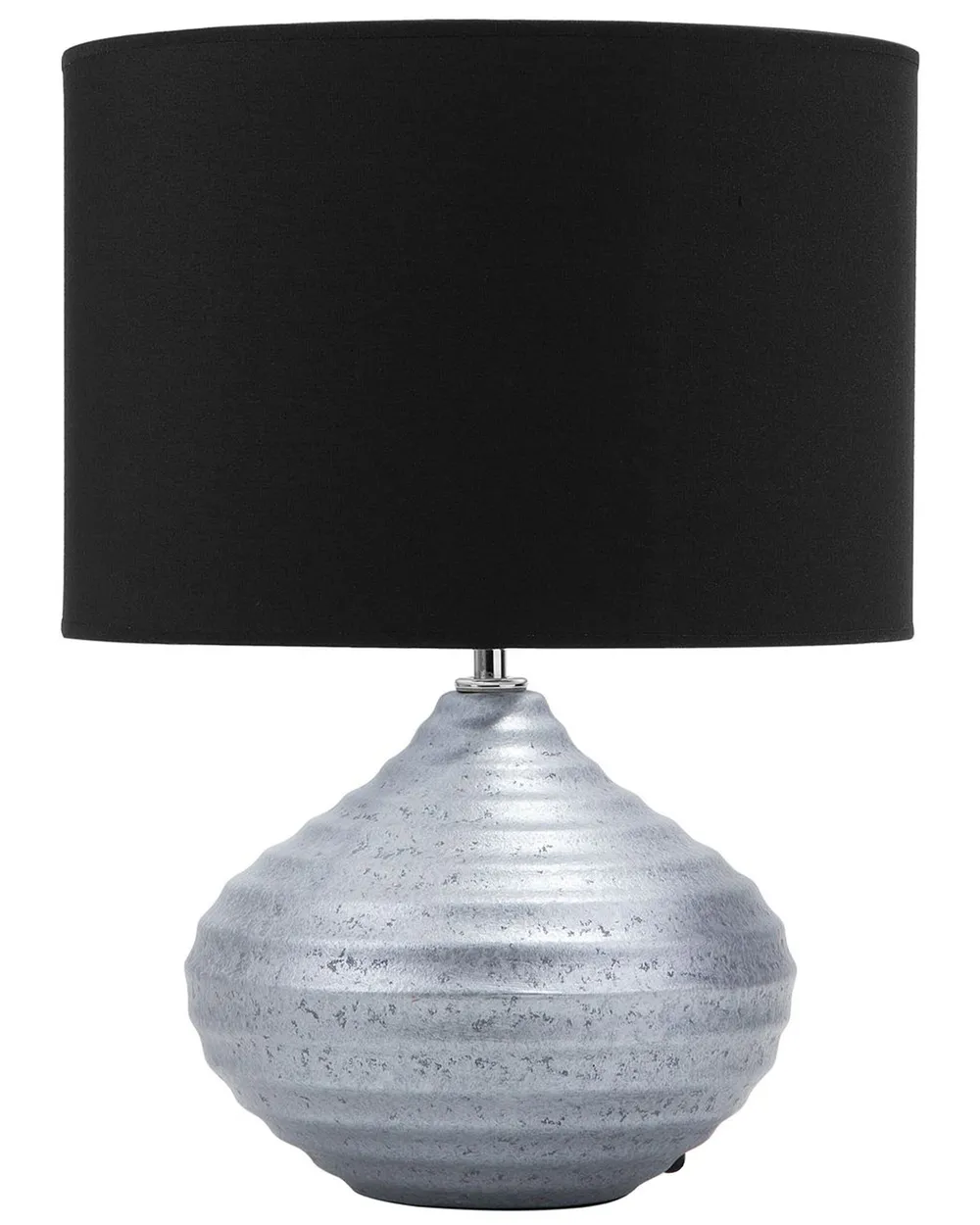 Lampa stołowa KUBAN Ceramika Srebrny