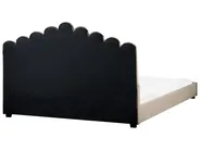 Waterbed Velvet VINCENNES 180 x 200 cm (EU Super King) Taupe_974831