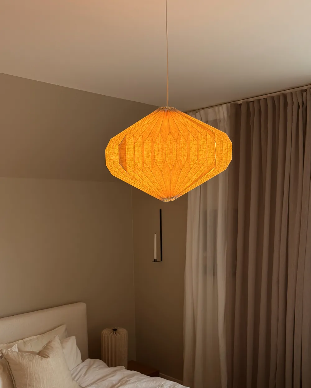 Pendant Lamp VISMAN Cotton Beige_1064470