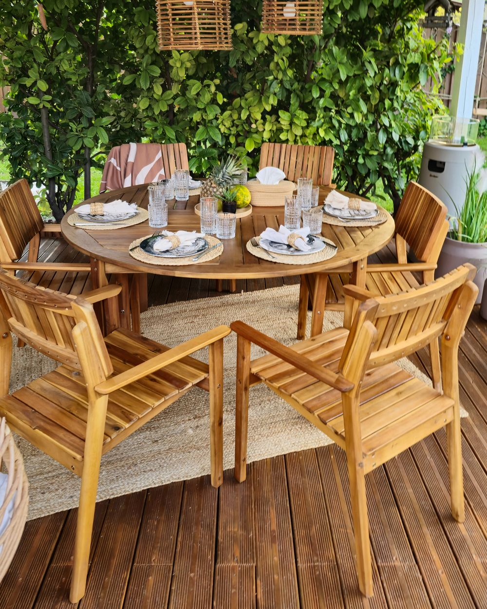 Garden Furniture Acacia Outdoor Dining Chairs Dining Chairs Acacia